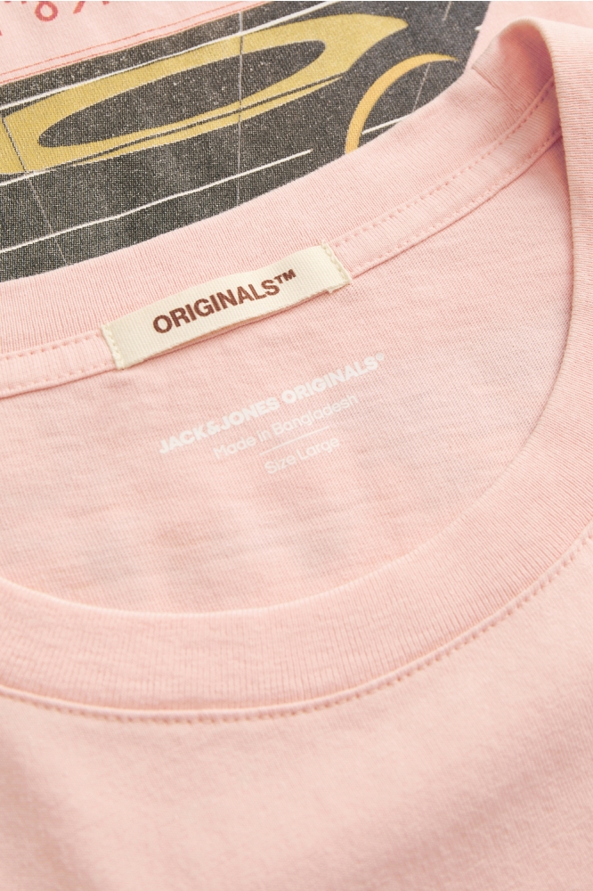 JORALMERIA WORLD TEE SS CREW NECK 12276785 TICKLED PINK